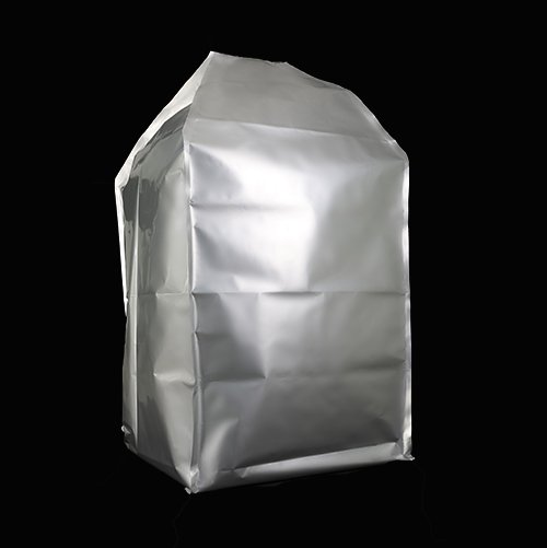 Aluminum liner bag can be used with vacuuming equipment and octagonal cardboard boxes for engineering plastics, NYLON, TPU, biodegradable plastic materials.